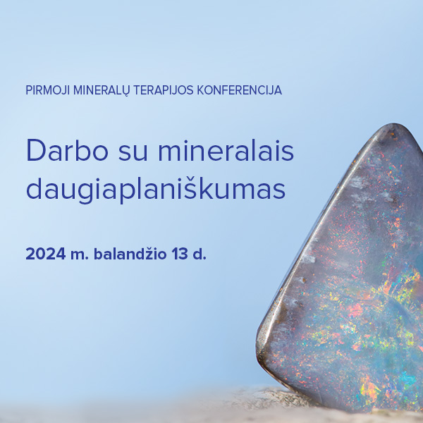 Mineralų terapeutų konferencija 2024